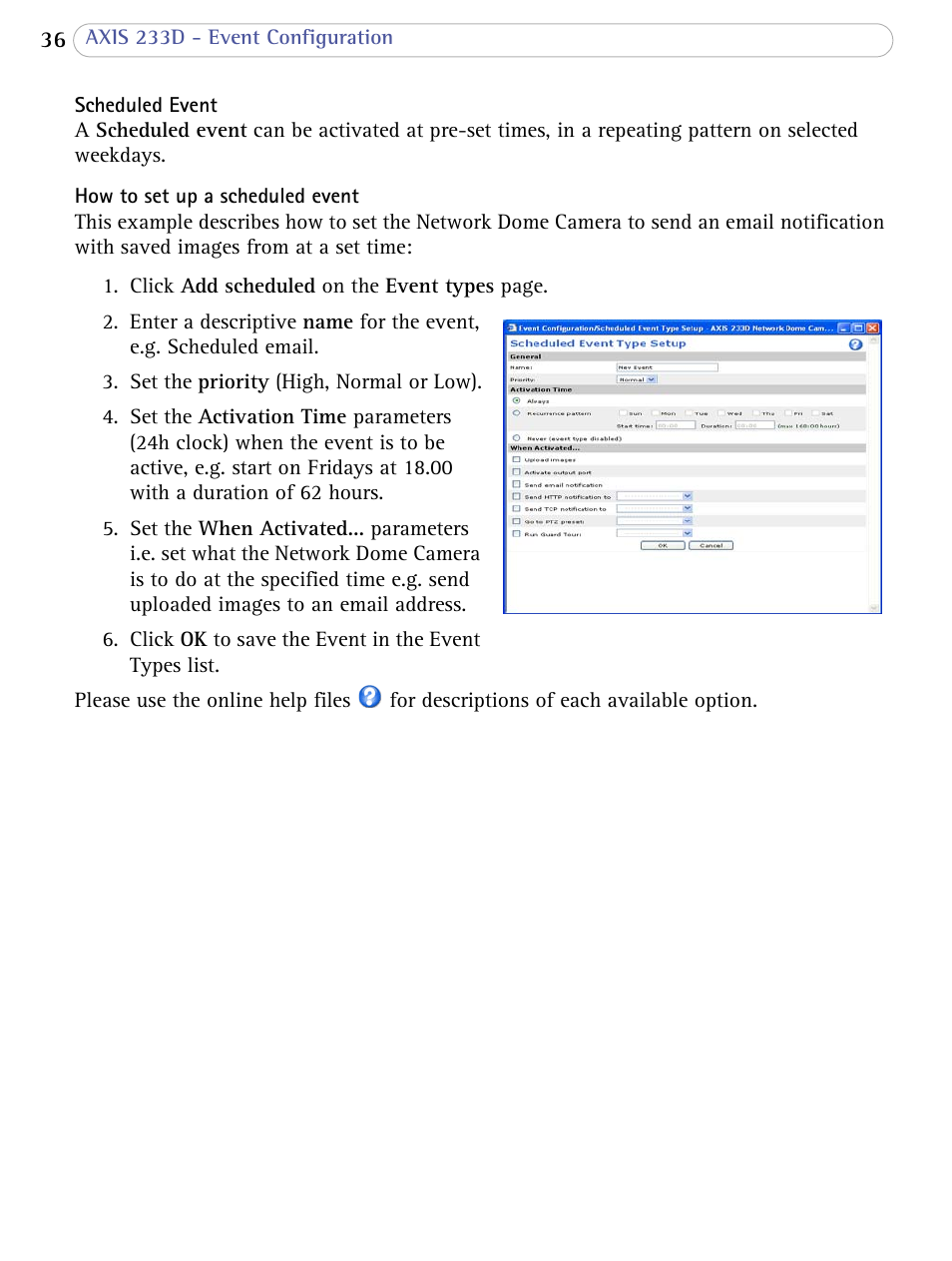 Axis Communications AXIS 233D User Manual | Page 36 / 69