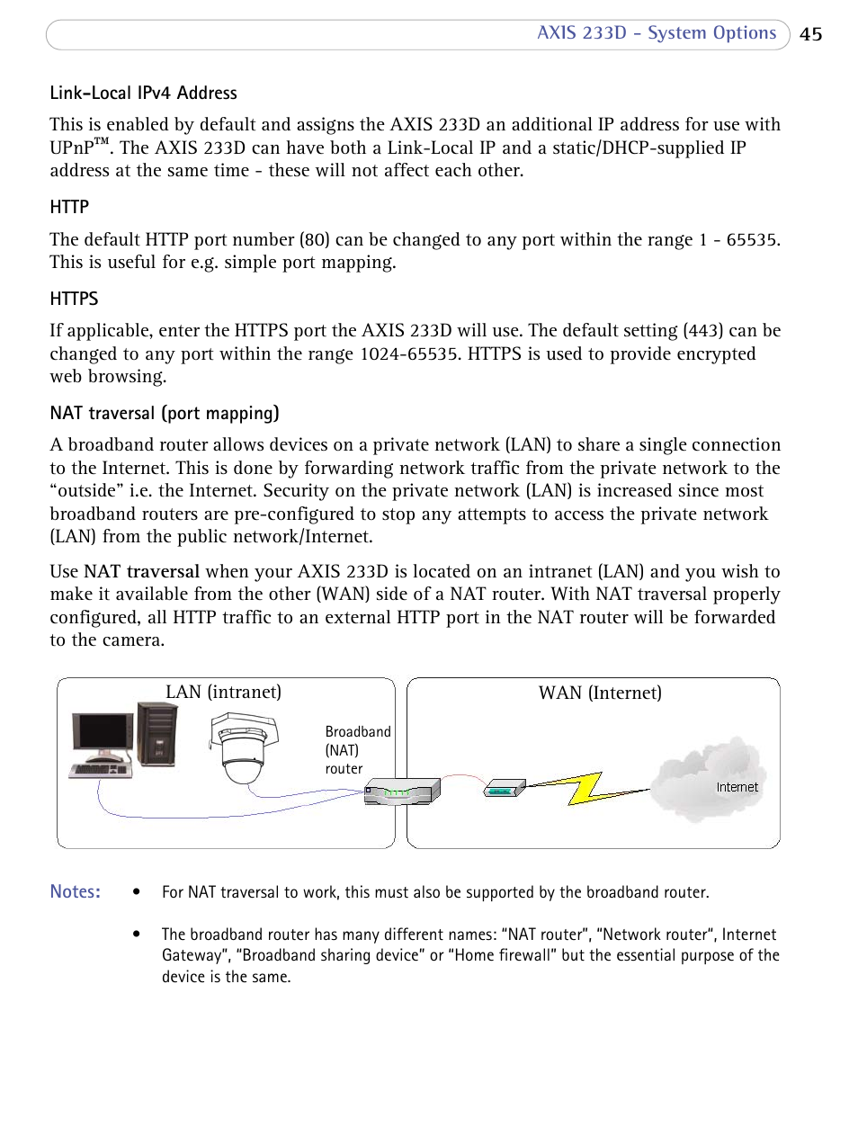 Axis Communications AXIS 233D User Manual | Page 45 / 69