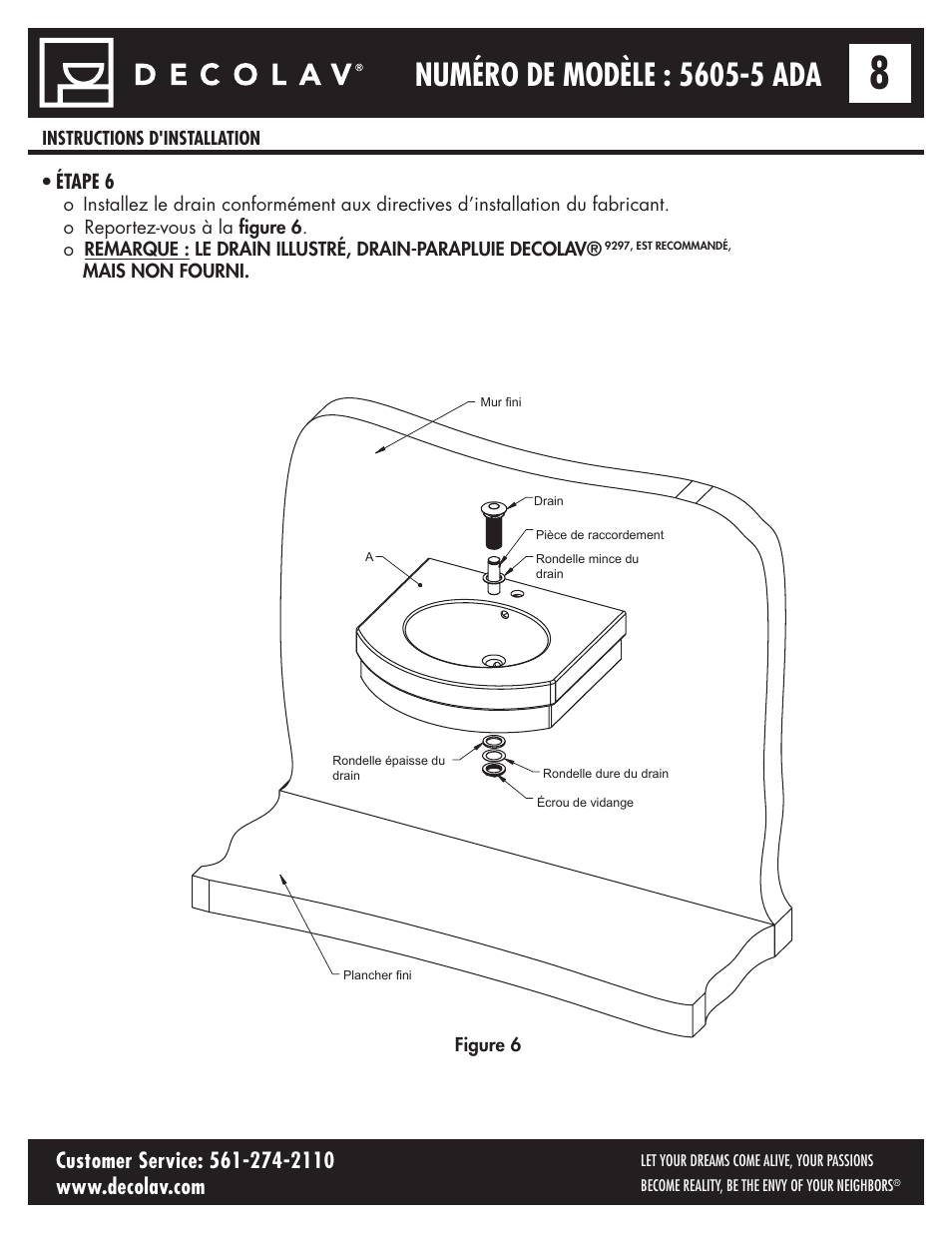 Decolav 5605-5 User Manual | Page 19 / 33