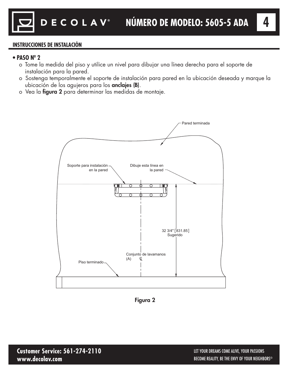 Decolav 5605-5 User Manual | Page 26 / 33