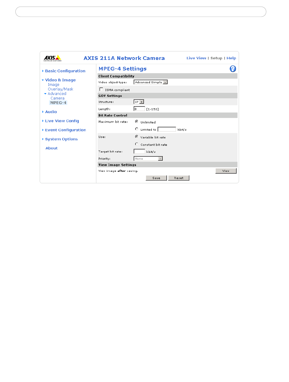 Axis Communications 210A User Manual | Page 23 / 66