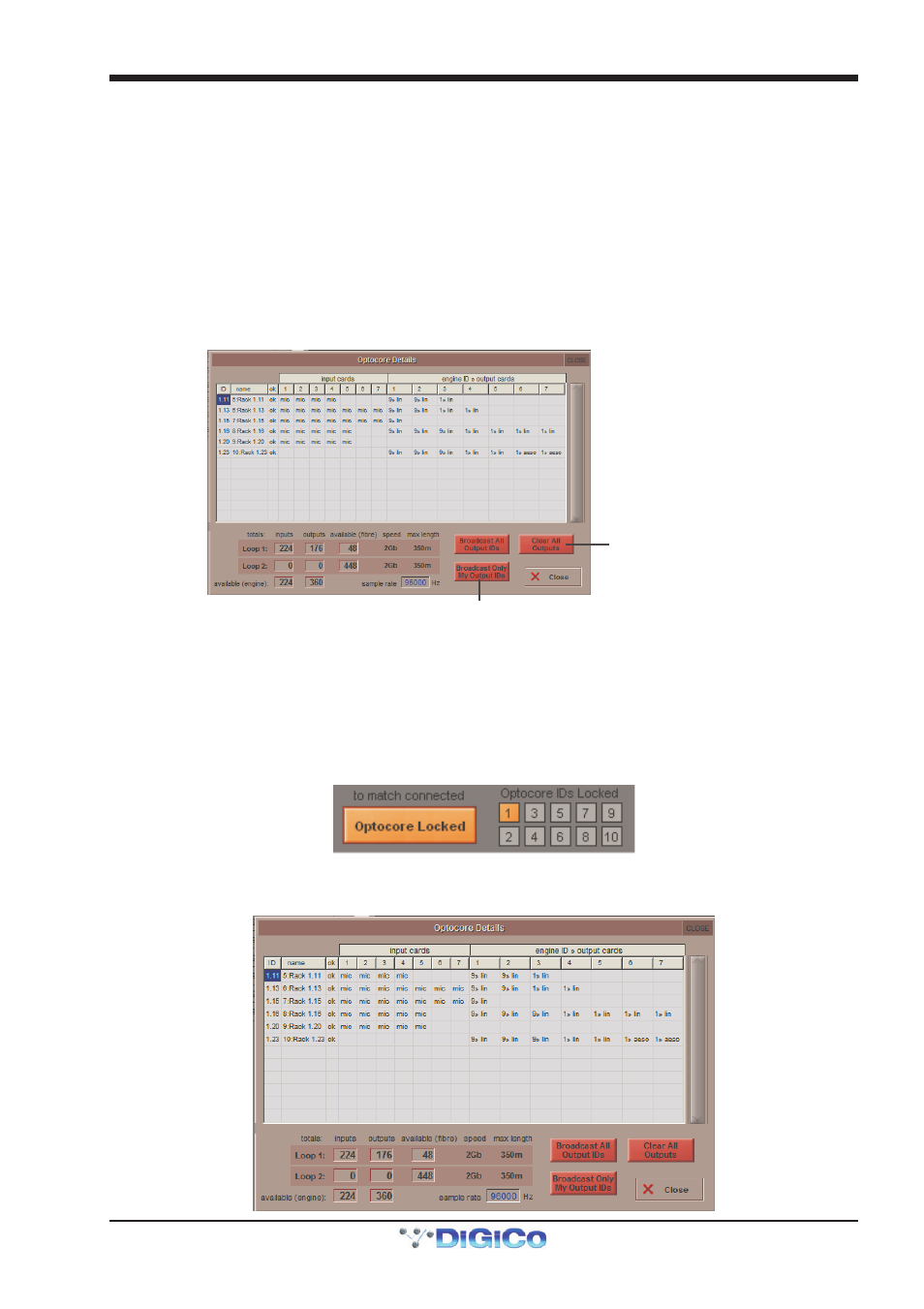 Digico optocore v221 | DiGiCo Optocore V221 User Manual | Page 11 / 15