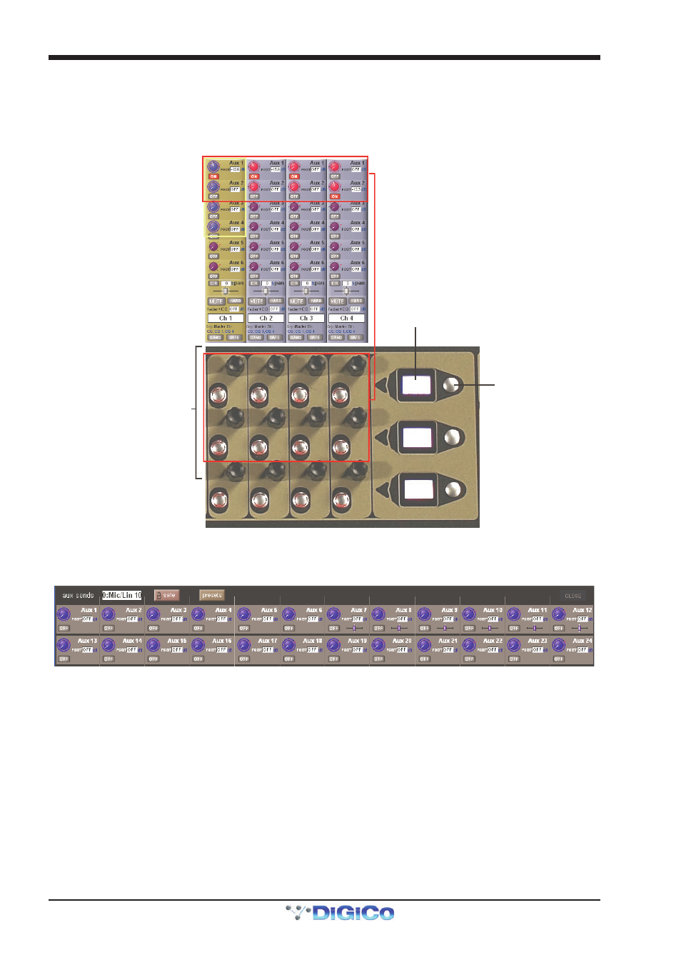 3 auxiliaries, 3 auxiliaries -20, Sd8 - getting started | DiGiCo SD8 User Manual | Page 24 / 27
