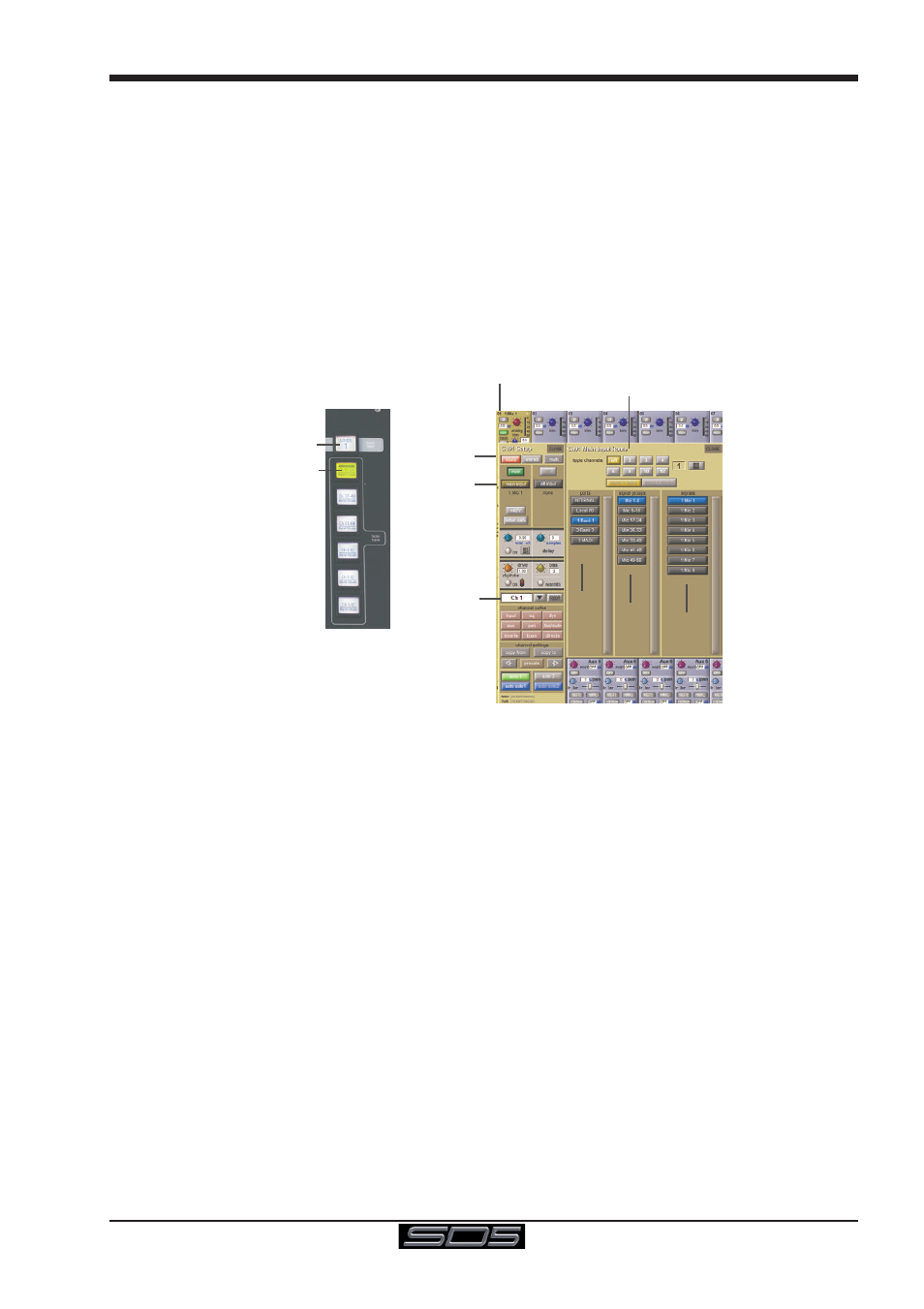 8 routing basics, 1 selecting inputs & outputs, 8 routing basics -15 | 1 selecting inputs & outputs -15, Sd5 - getting started | DiGiCo SD5 User Manual | Page 19 / 27