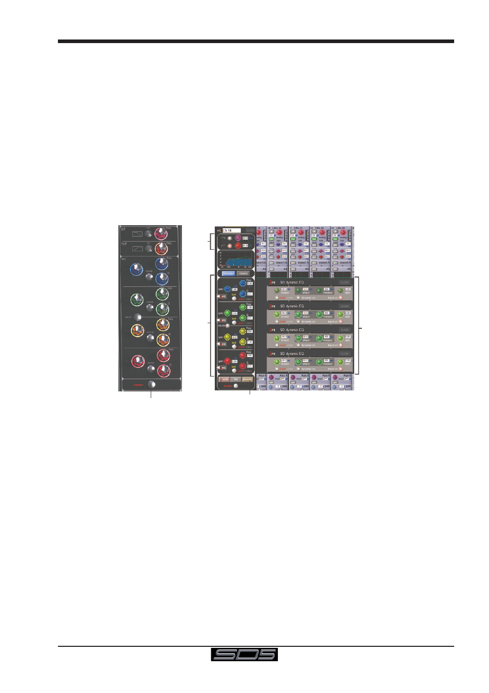 9 channel processing, 1 dynamic eq, 9 channel processing -17 | 1 dynamic eq -17, Sd5 - getting started | DiGiCo SD5 User Manual | Page 21 / 27