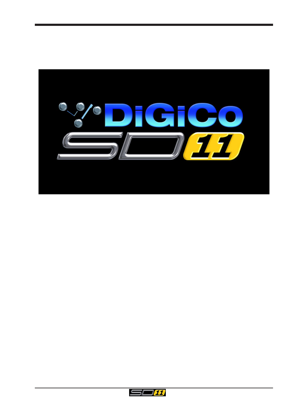 DiGiCo SD11 User Manual | 25 pages