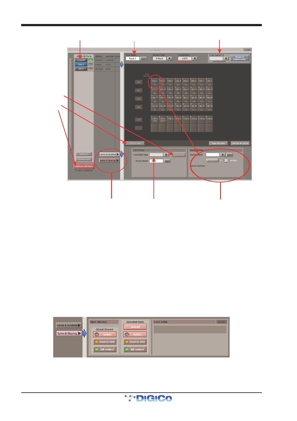 Sd11 - getting started, Standard madi connections, Console to console routing | Unrouting all outputs, Splits & sharing | DiGiCo SD11 User Manual | Page 13 / 25