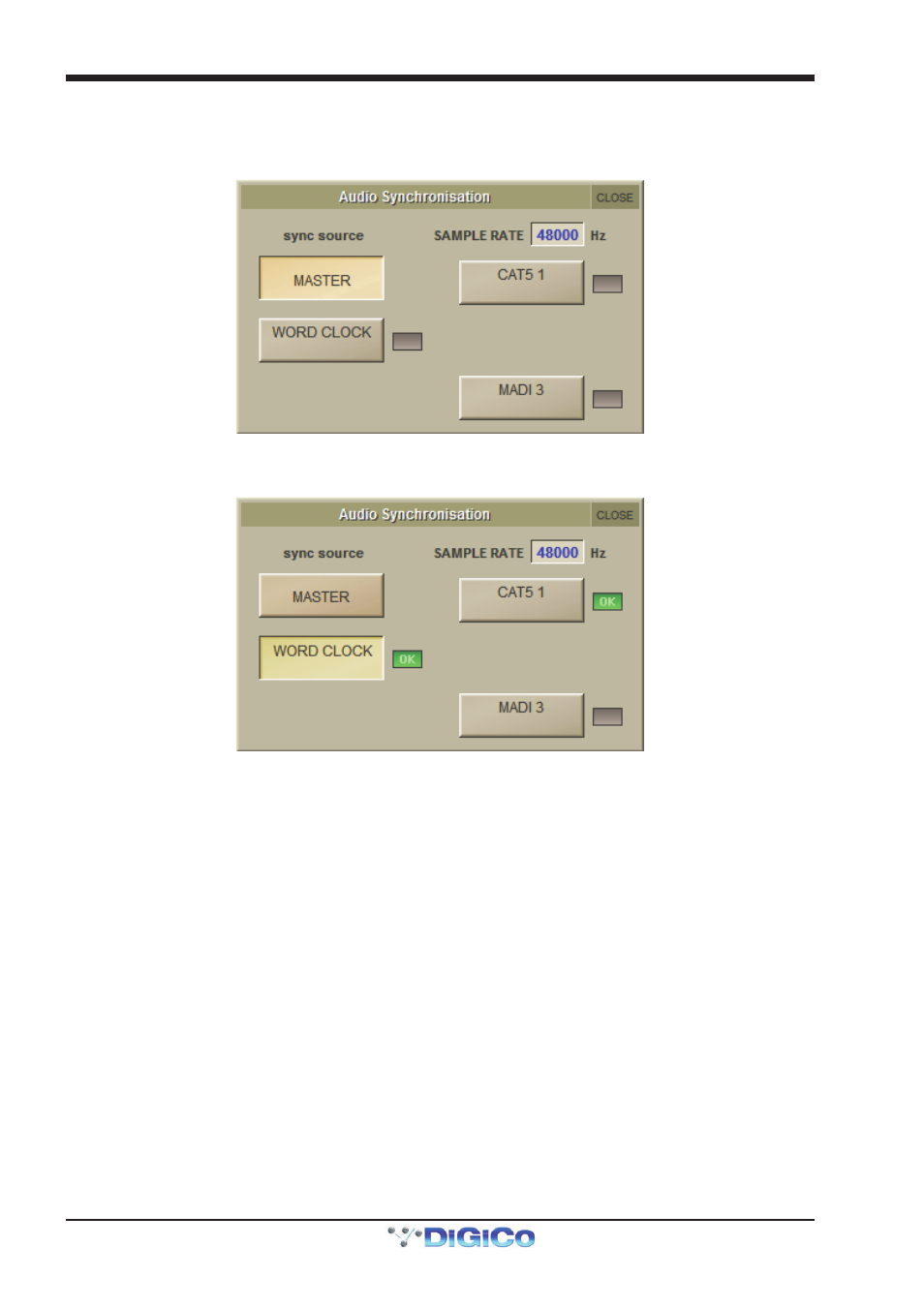 7 audio sync, 7 audio sync -12, Sd11 - getting started | DiGiCo SD11 User Manual | Page 17 / 25