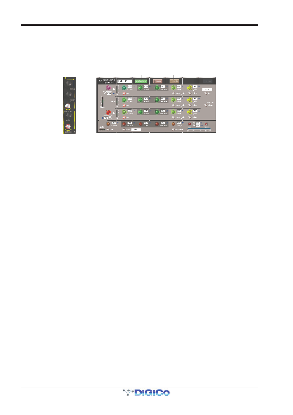 2 dynamics, 2 dynamics -16, Sd11 - getting started | DiGiCo SD11 User Manual | Page 21 / 25