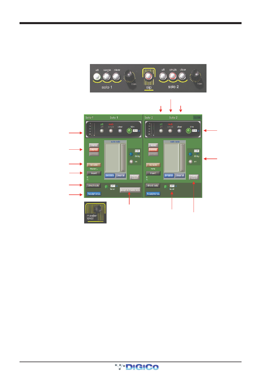 12 solo setup, 12 solo setup -20, Sd11 - getting started | DiGiCo SD11 User Manual | Page 25 / 25
