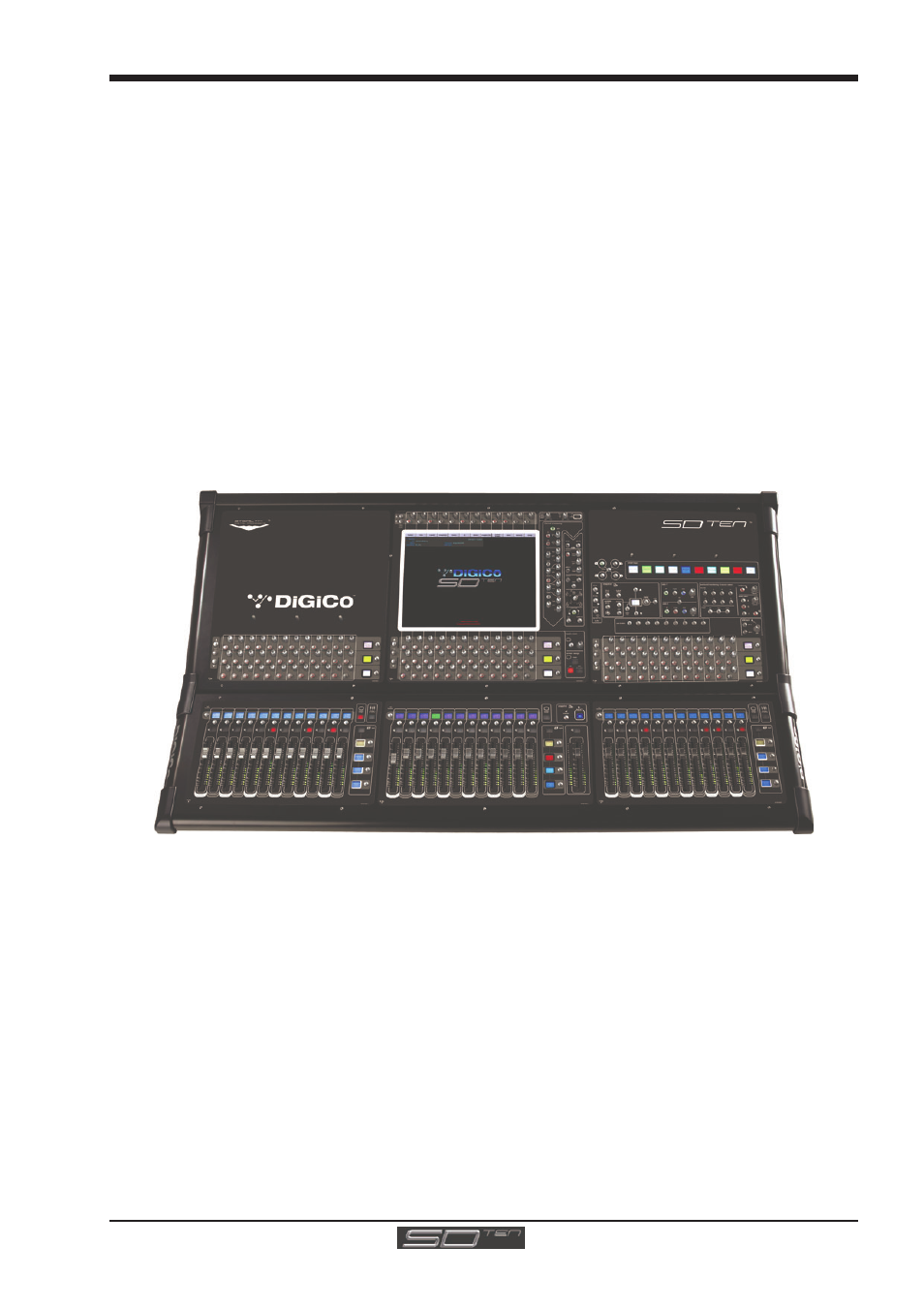 1 introduction, 2 manual overview, 1 introduction -1 | 2 manual overview -1, Sd10 - getting started | DiGiCo SD10 User Manual | Page 4 / 25