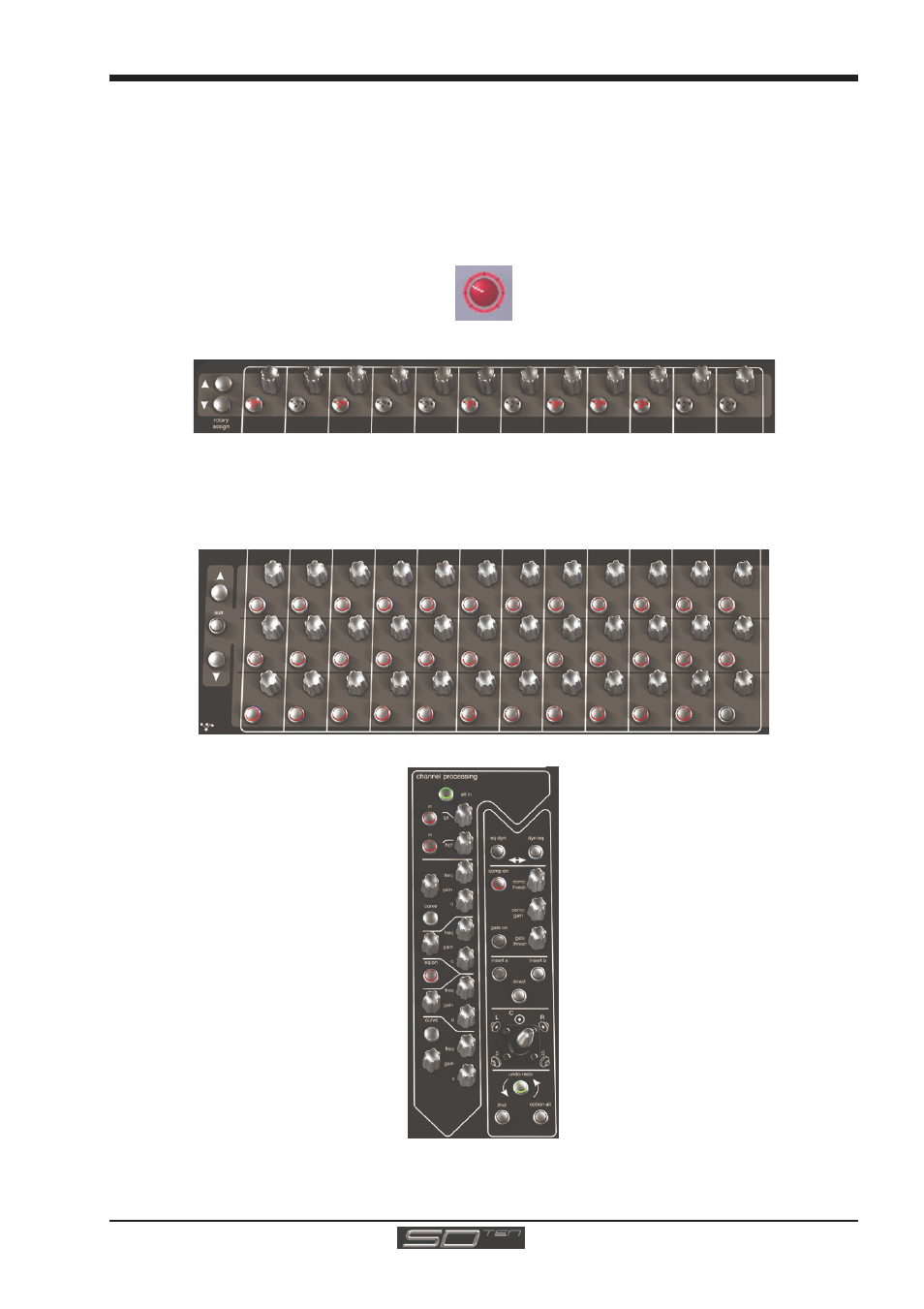 5 the assigned channel, 6 the master fader, 5 the assigned channel -5 | 6 the master fader -5, Sd10 - getting started | DiGiCo SD10 User Manual | Page 8 / 25