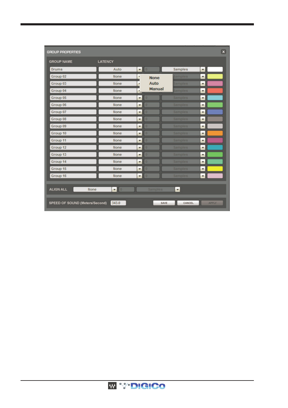 8 saving in multirack soundgrid, 8 saving in multirack soundgrid -18, Digico waves operation | DiGiCo Waves MultiRack SoundGrid User Manual | Page 18 / 36