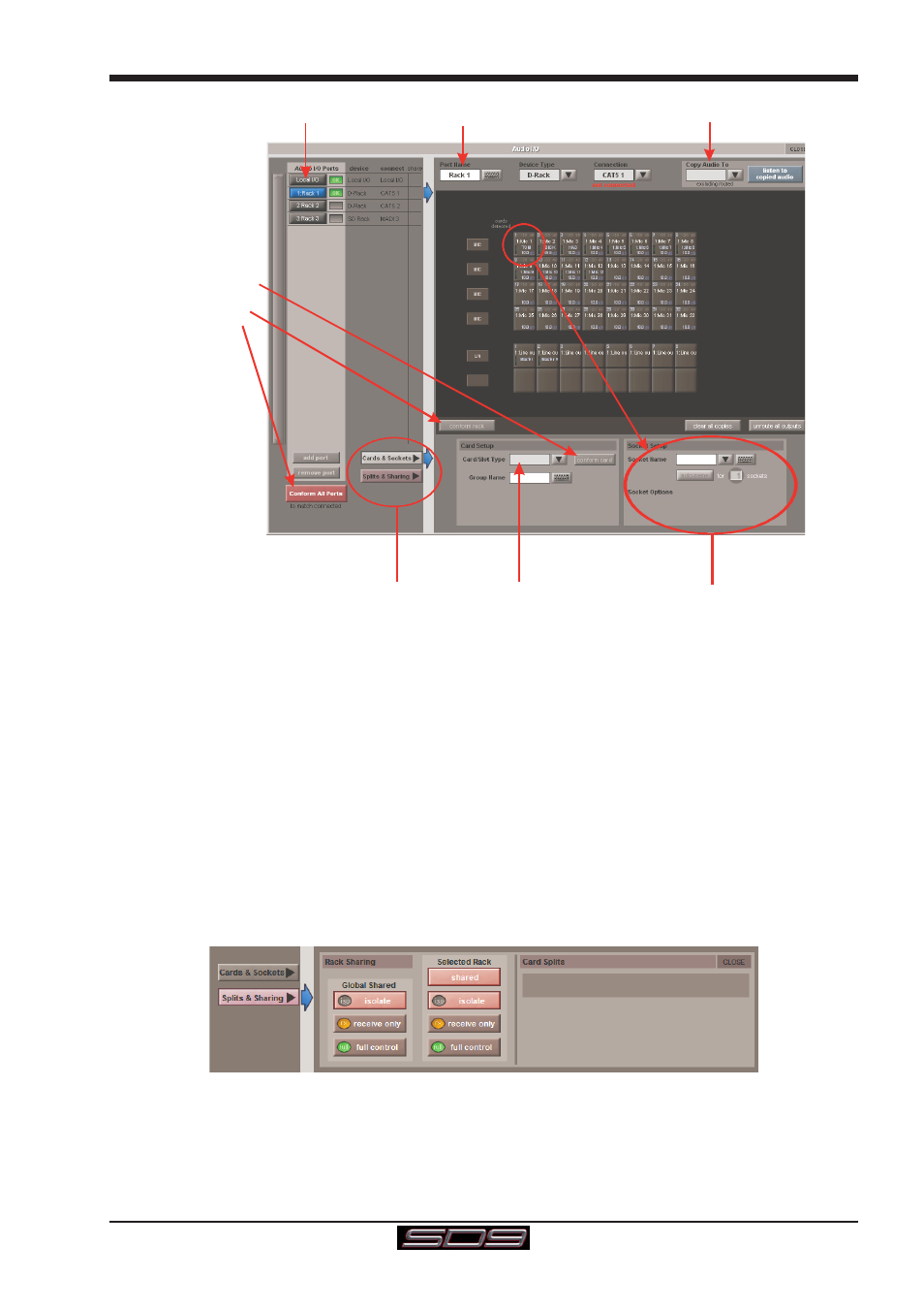 Sd9 - getting started, Standard madi connections, Console to console routing | Unrouting all outputs, Splits & sharing | DiGiCo SD9 User Manual | Page 14 / 26