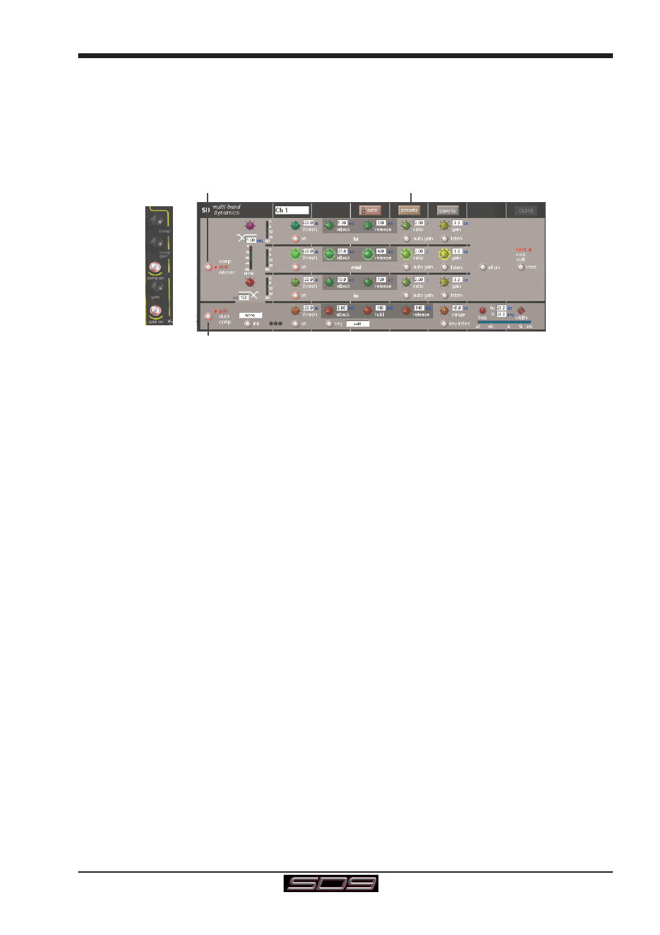 2 dynamics, 2 dynamics -17, Sd9 - getting started | DiGiCo SD9 User Manual | Page 22 / 26