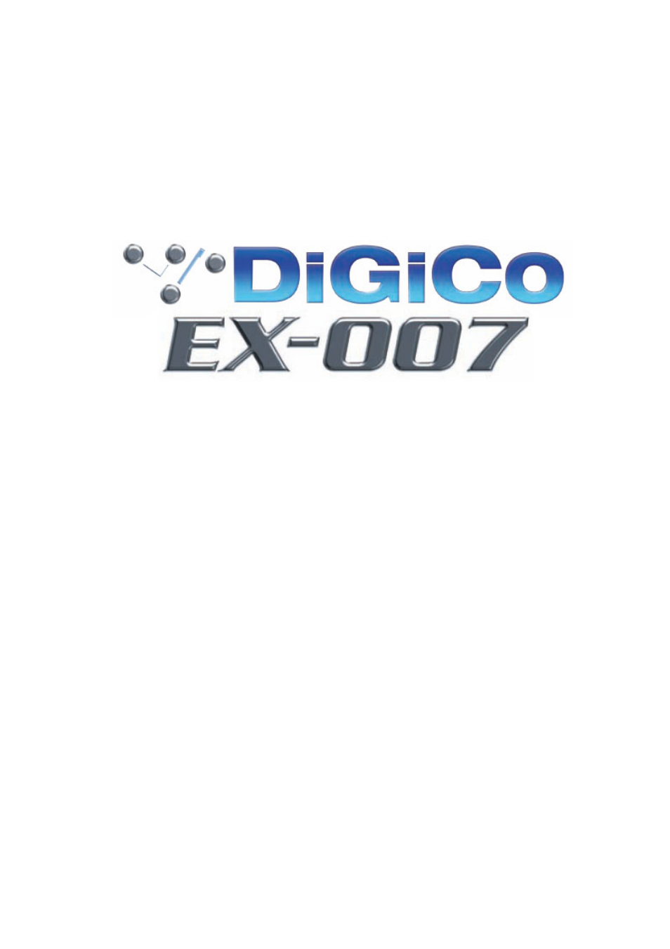 DiGiCo EX-007 User Manual | 6 pages