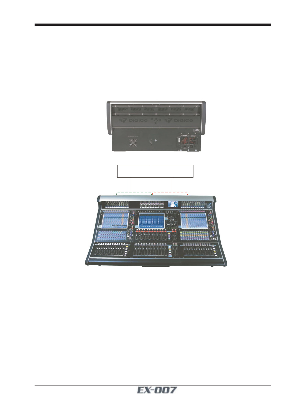1 overview, 2 connections, Ex-007 user manual | Network switch | DiGiCo EX-007 User Manual | Page 3 / 6