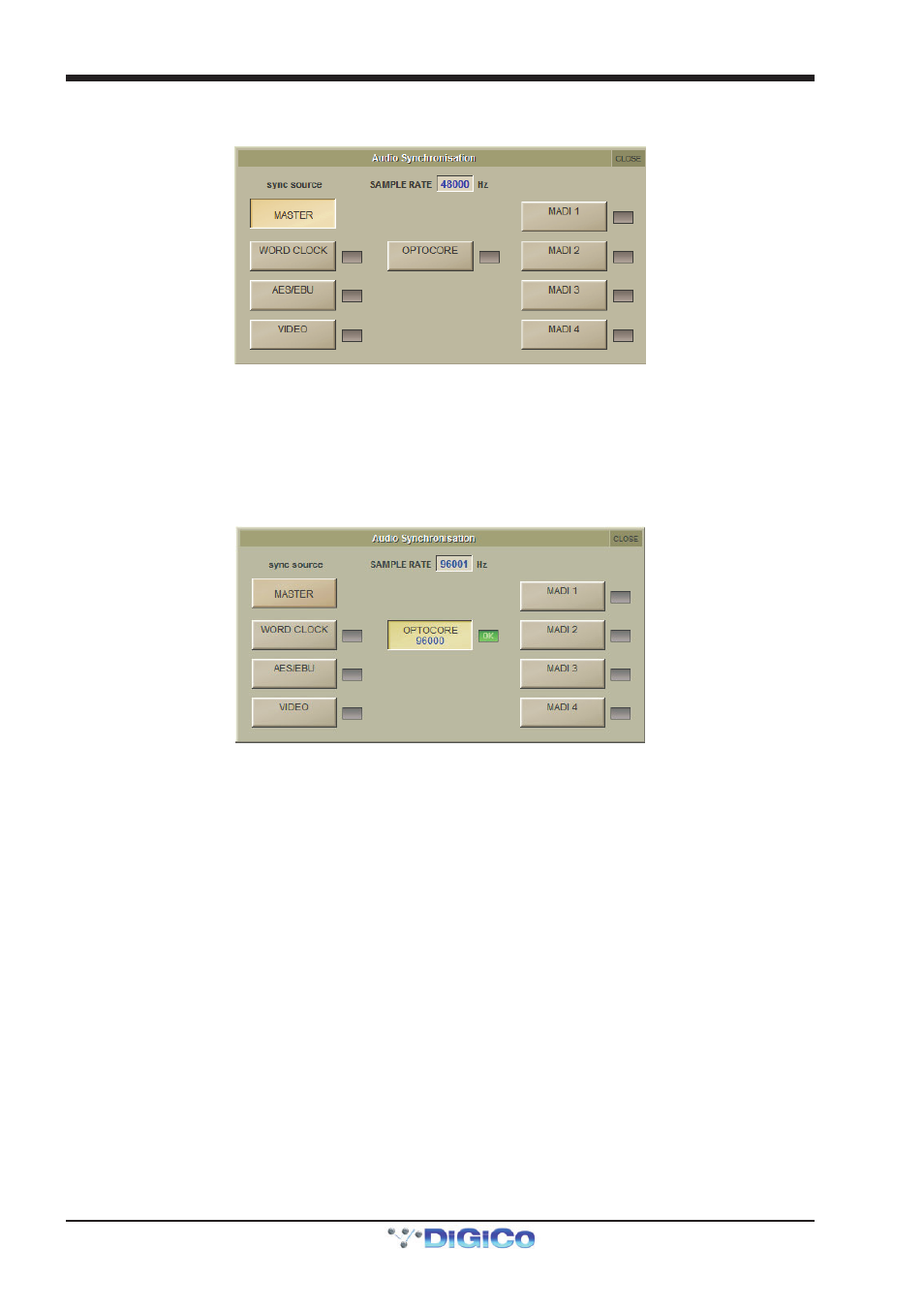 7 audio sync, 7 audio sync -16, Sd7 - getting started | DiGiCo SD7 User Manual | Page 20 / 30
