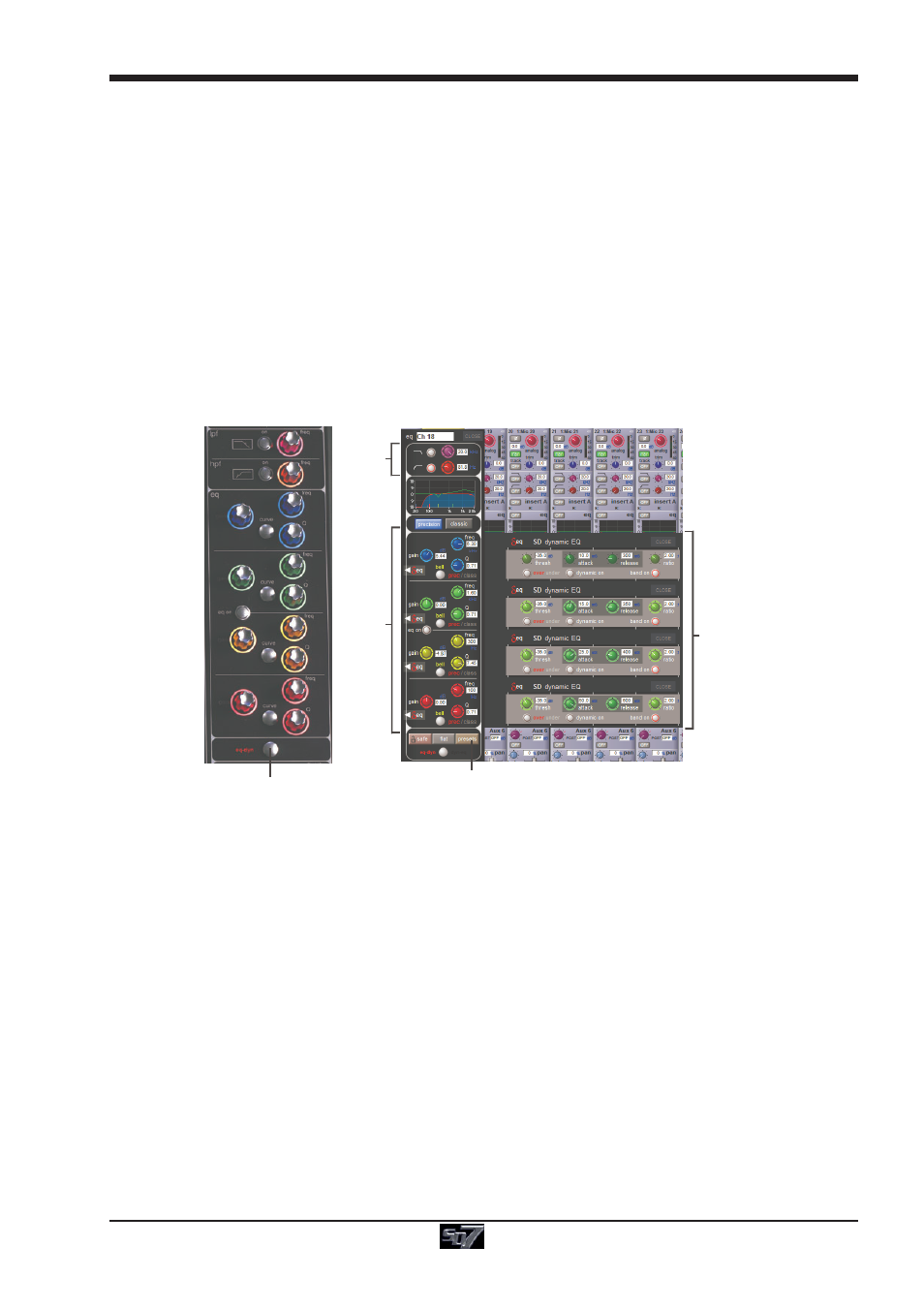 9 channel processing, 1 dynamic eq, 9 channel processing -19 | 1 dynamic eq -19, Sd7 - getting started | DiGiCo SD7 User Manual | Page 23 / 30