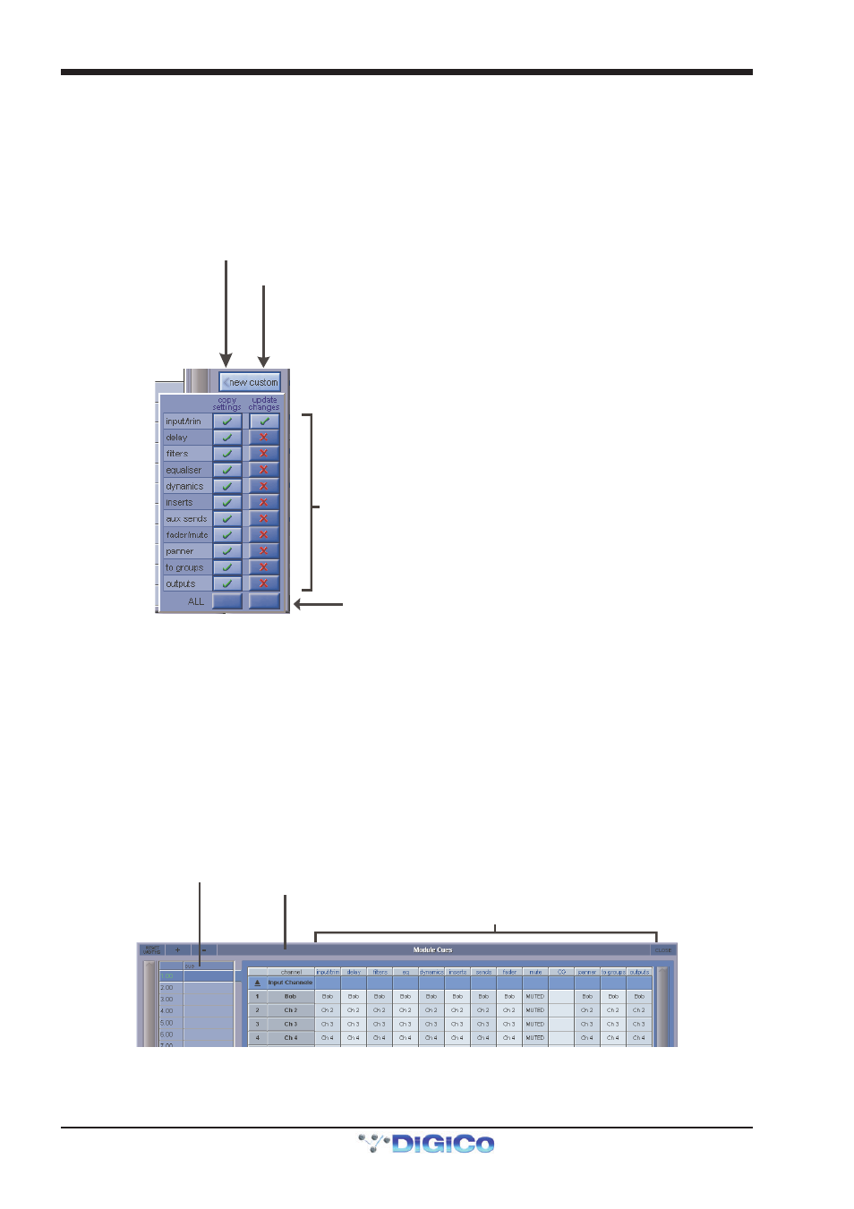 A2.1.7 module cues, Appendix 2 - sd theatre operation | DiGiCo Appendix 2 - SD Theatre User Manual | Page 10 / 13