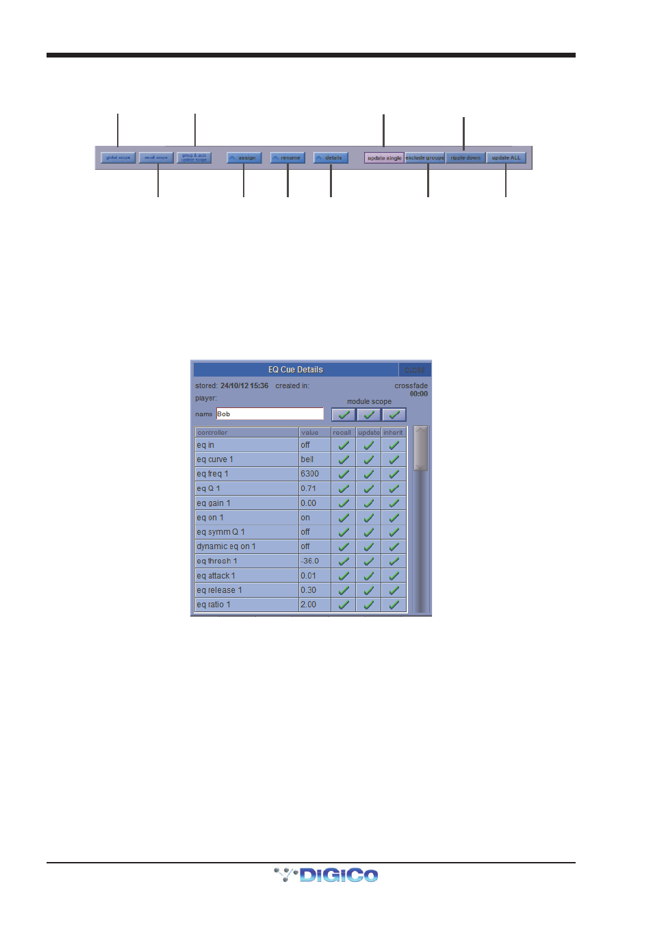 Appendix 2 - sd theatre operation | DiGiCo Appendix 2 - SD Theatre User Manual | Page 8 / 13