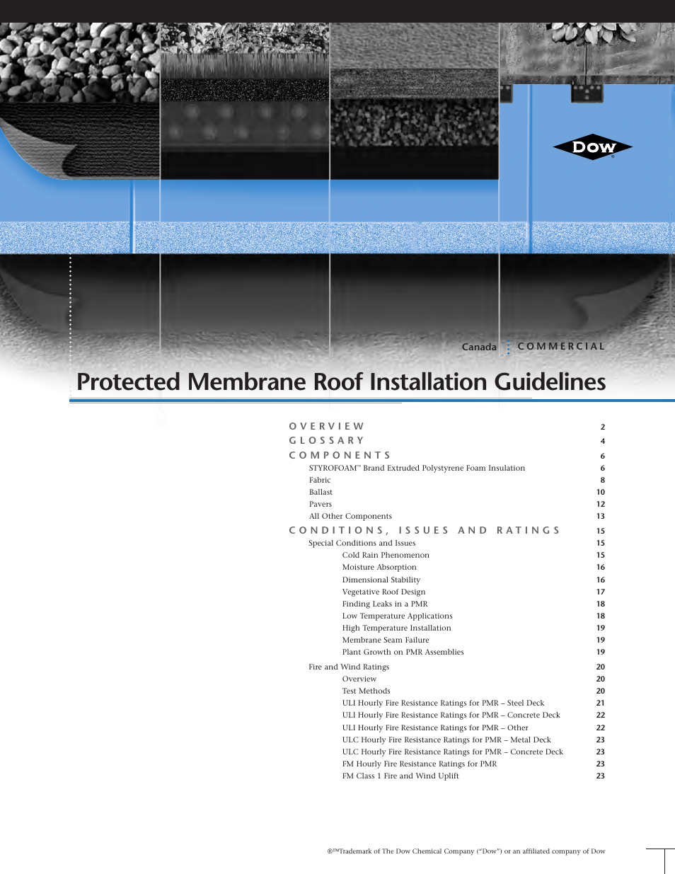 Dow Protected Membrane Roof EN User Manual | 24 pages