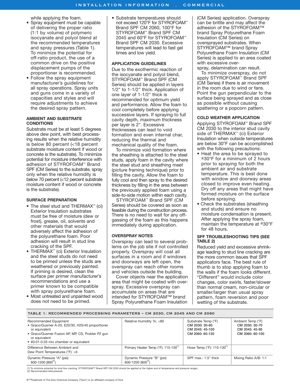 Dow THERMAX™ Wall System User Manual | Page 3 / 4