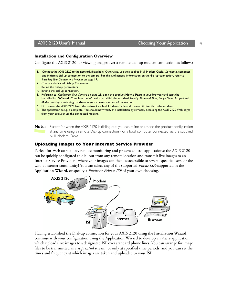 Axis Communications 2120 User Manual | Page 41 / 68