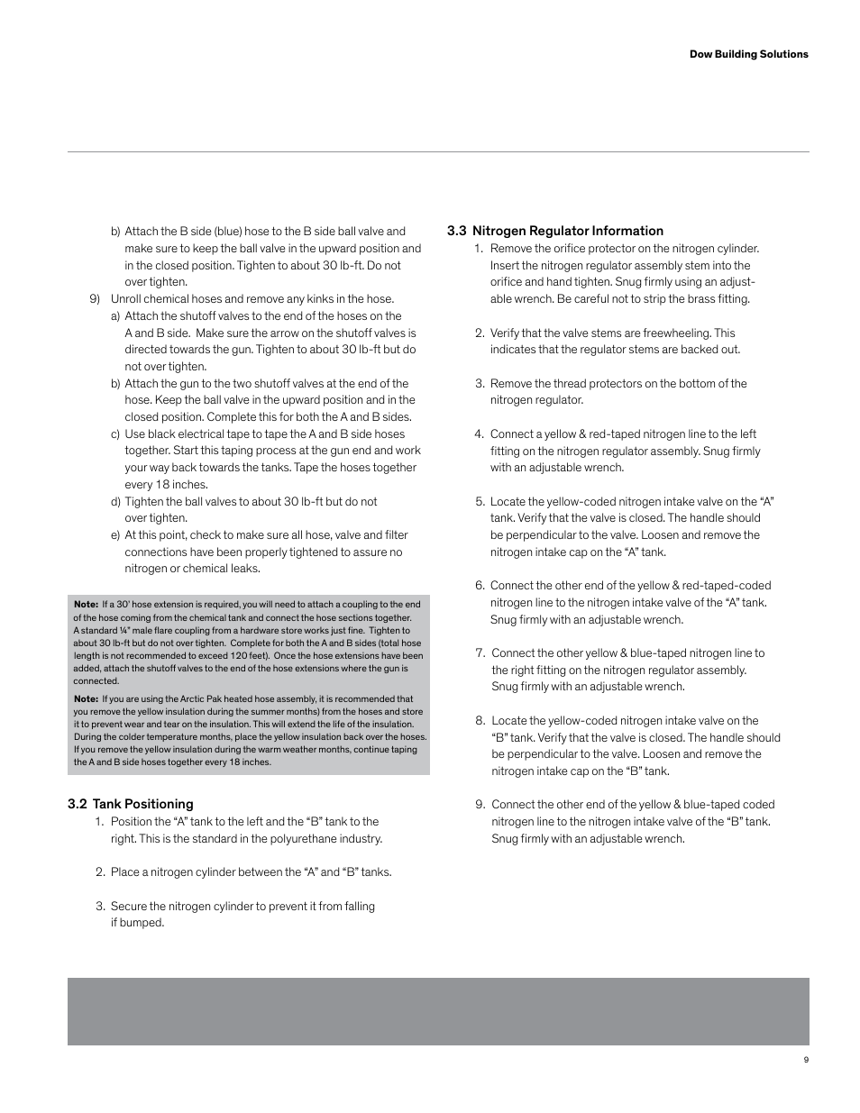 Dow FROTH-PAK Refill Systems User Manual | Page 17 / 36