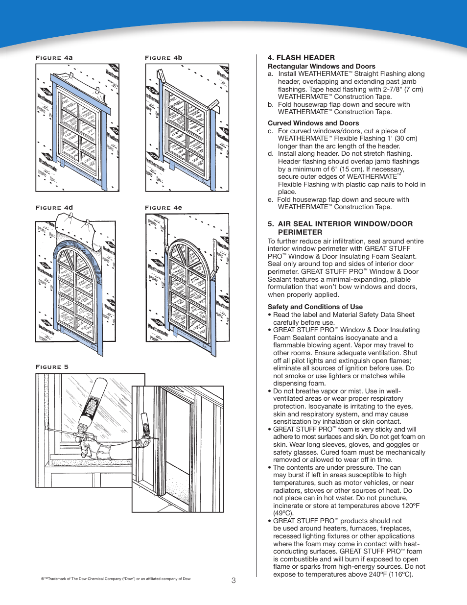 Dow WEATHER BARRIER SOLUTIONS User Manual | Page 3 / 4