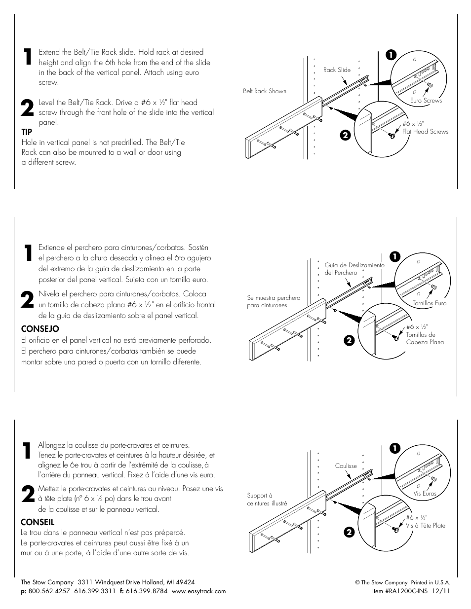 Easy Track RA1200C User Manual | Page 2 / 2