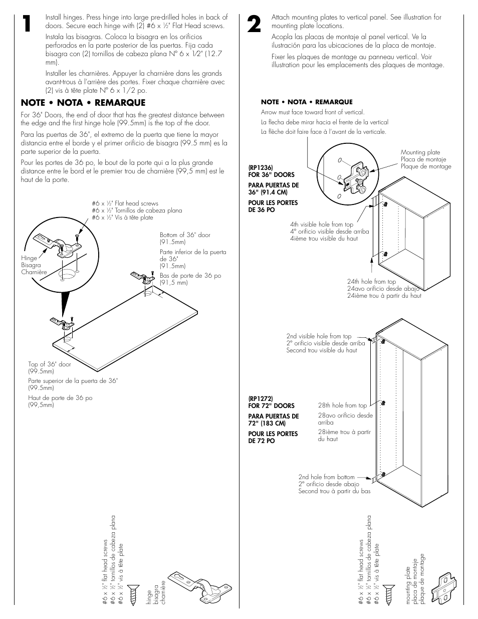 Easy Track RP1236 User Manual | Page 2 / 4