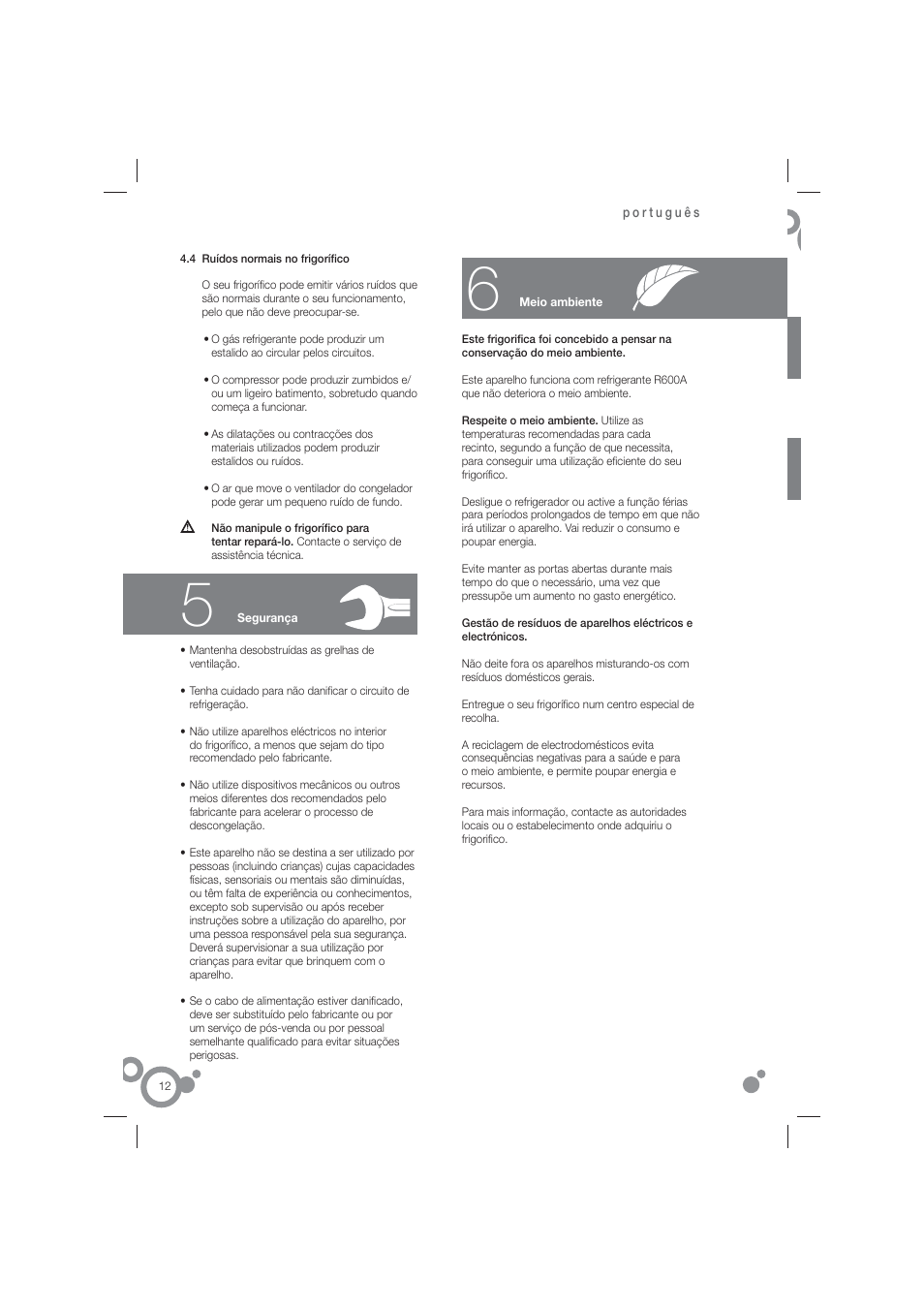 Fagor FFJ6825N User Manual | Page 14 / 58