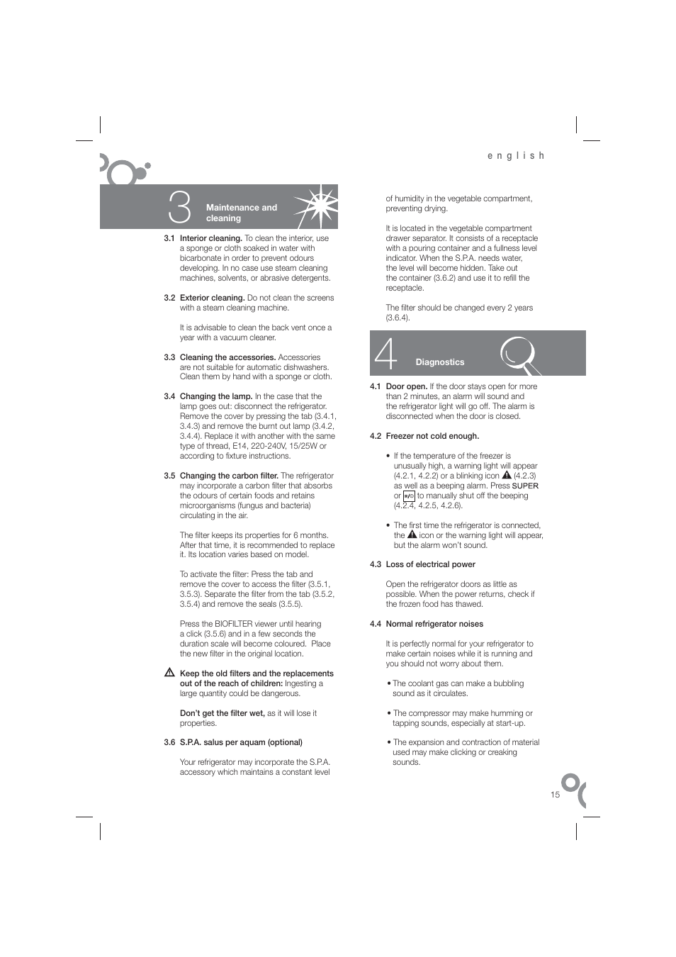 Fagor FFJ6825N User Manual | Page 17 / 58
