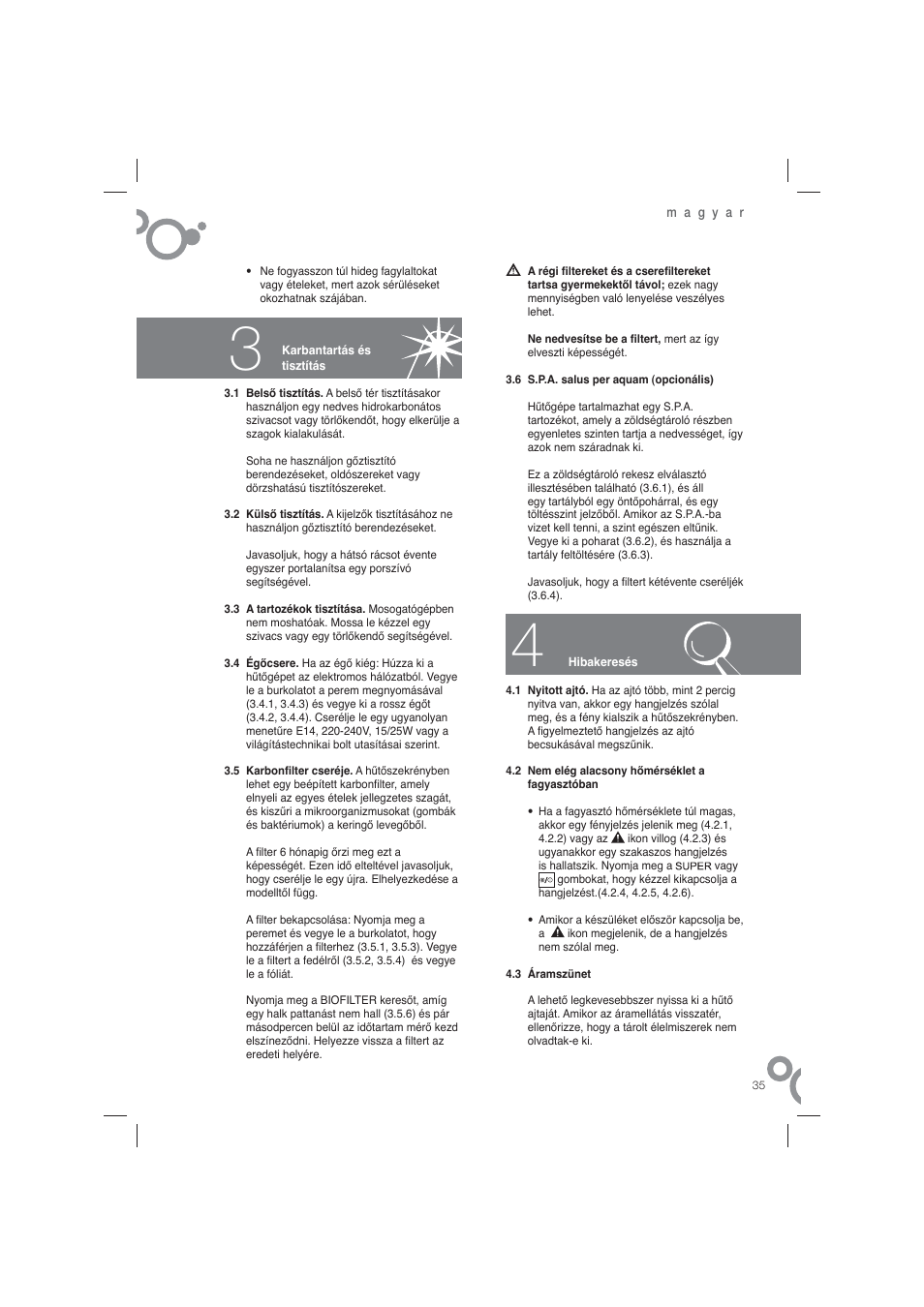 Fagor FFJ6825N User Manual | Page 37 / 58