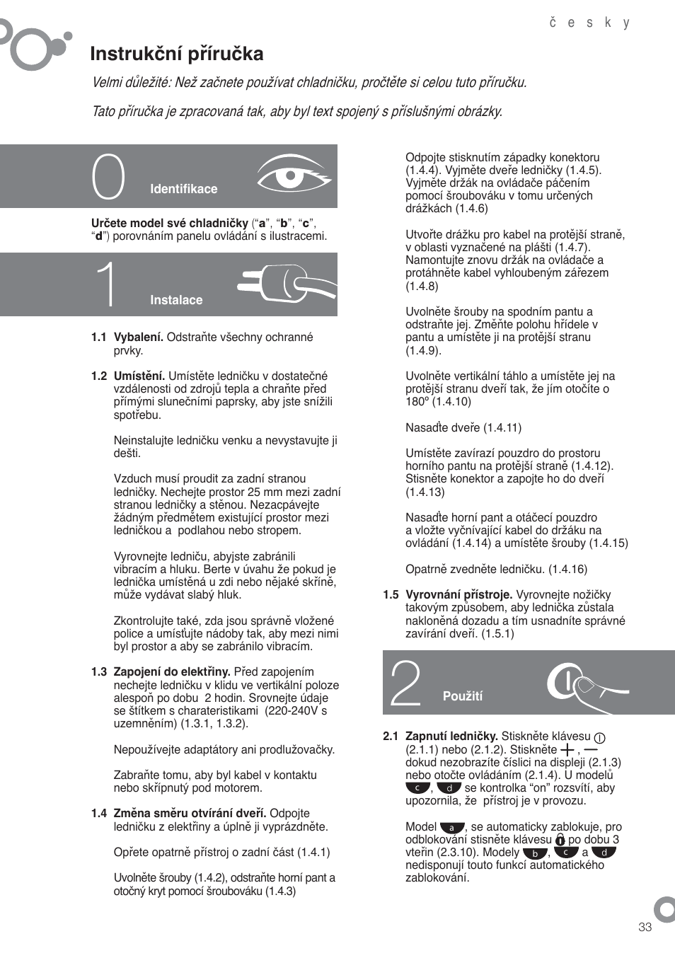 Instrukční příručka | Fagor FFK1700X User Manual | Page 35 / 62