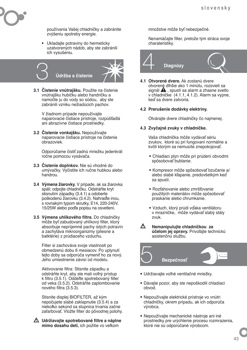 Fagor FFK1700X User Manual | Page 45 / 62