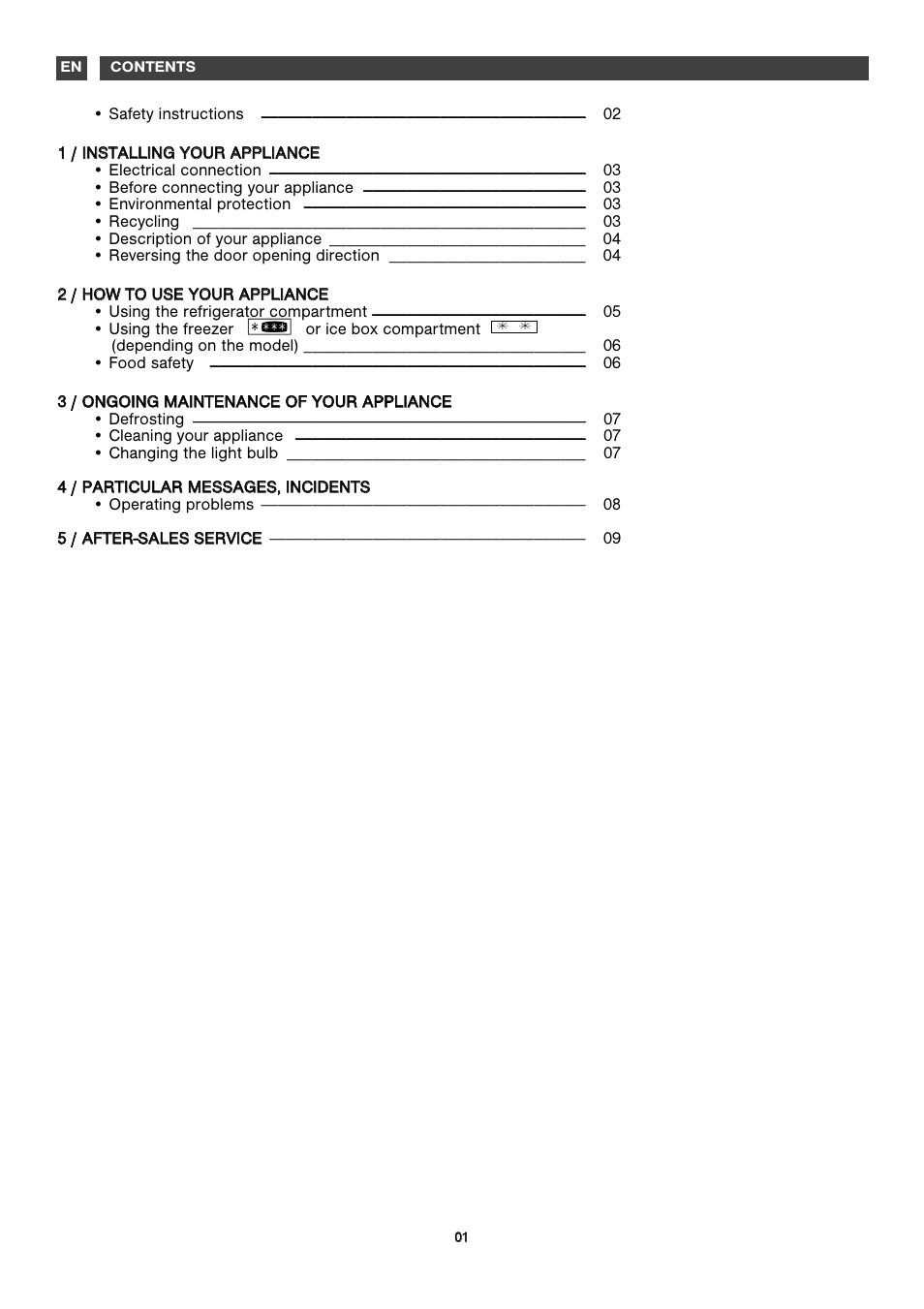 Fagor FFK1574 User Manual | Page 29 / 56