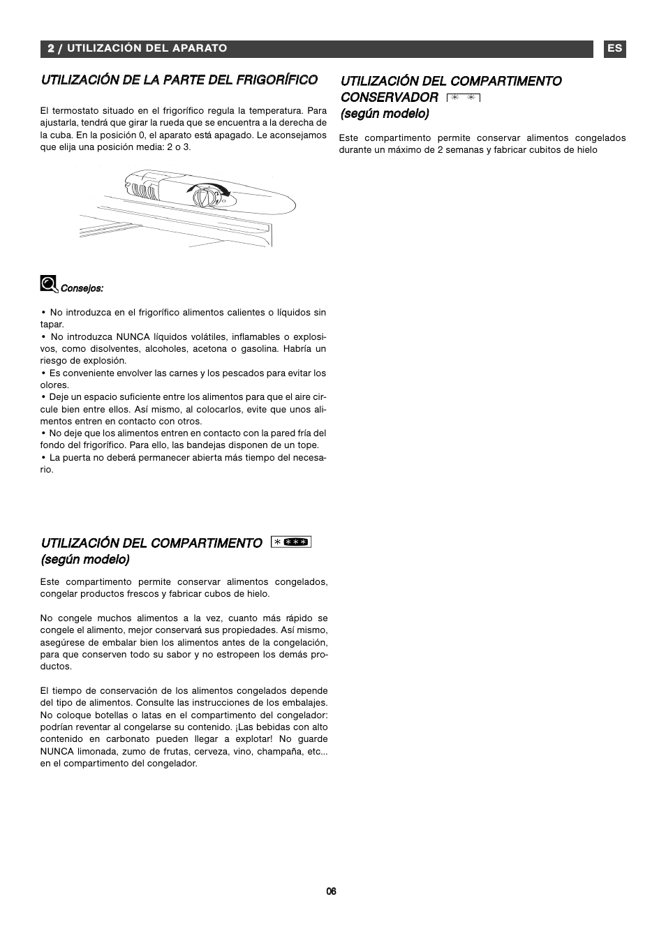 Fagor FFK1574 User Manual | Page 6 / 56