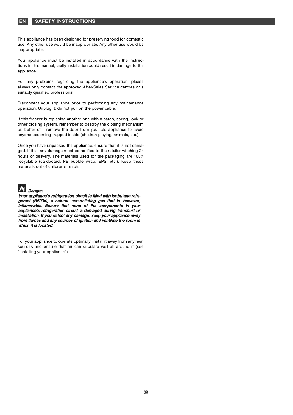 Fagor FFK1570 User Manual | Page 27 / 50