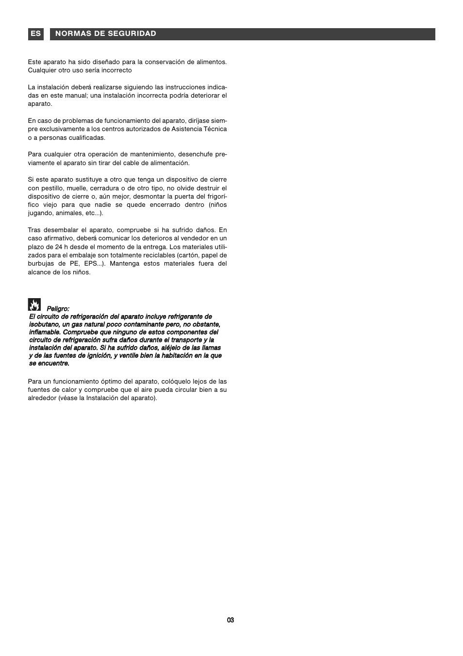 Fagor FFK1570 User Manual | Page 3 / 50