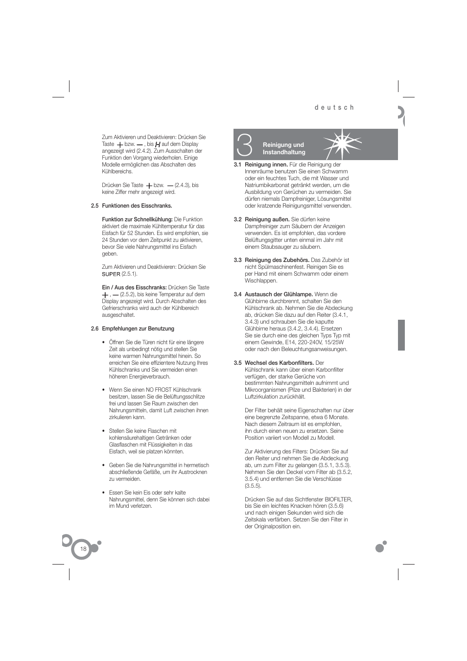 Fagor FIM-6725 User Manual | Page 20 / 74