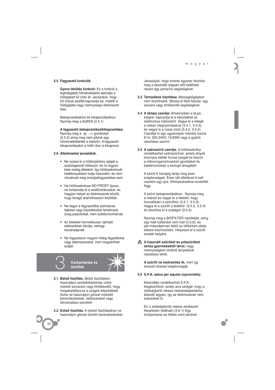 Fagor FIM-6725 User Manual | Page 32 / 74