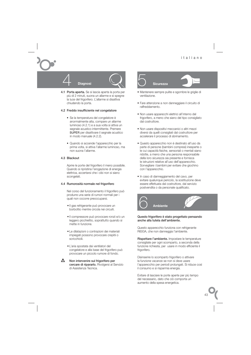 Fagor FIM-6725 User Manual | Page 45 / 74