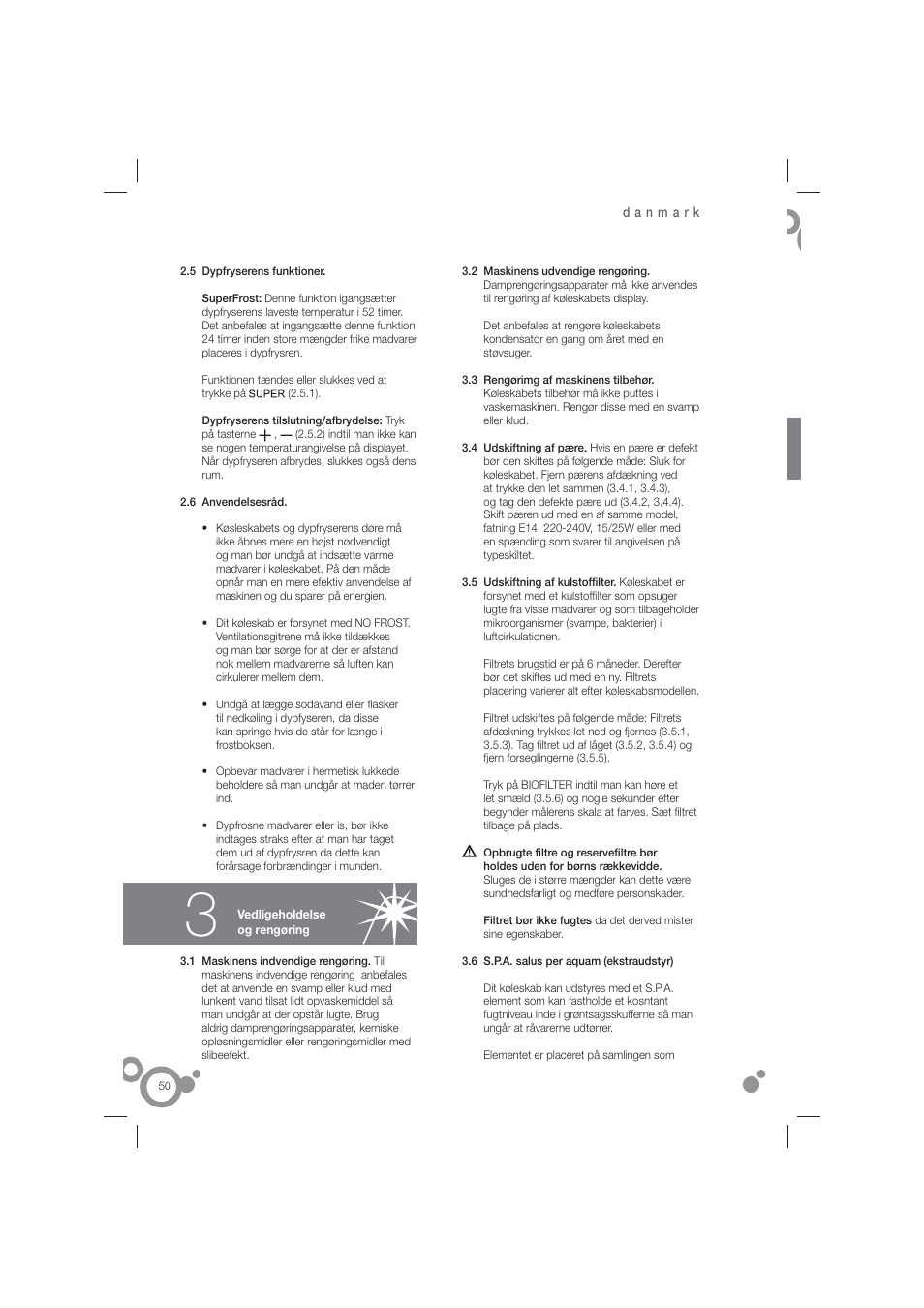 Fagor FIM-6725 User Manual | Page 52 / 74