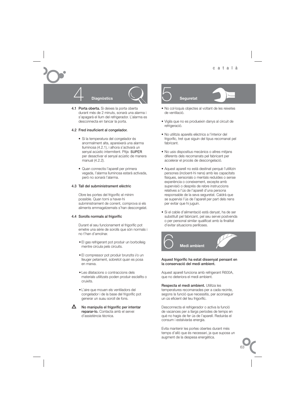 Fagor FIM-6725 User Manual | Page 65 / 74