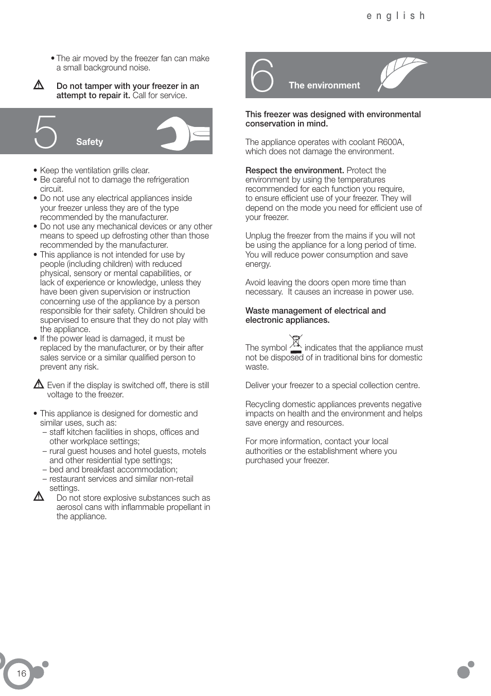 Fagor ZFK1745X User Manual | Page 18 / 62