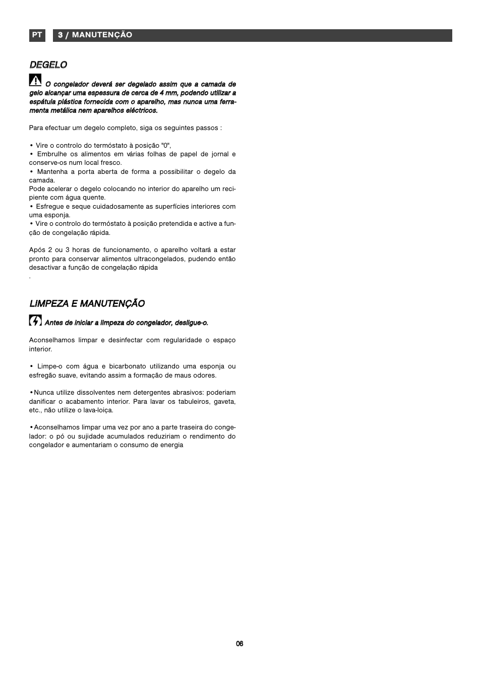 Dde eg ge el lo o | Fagor ZFA101 User Manual | Page 15 / 42