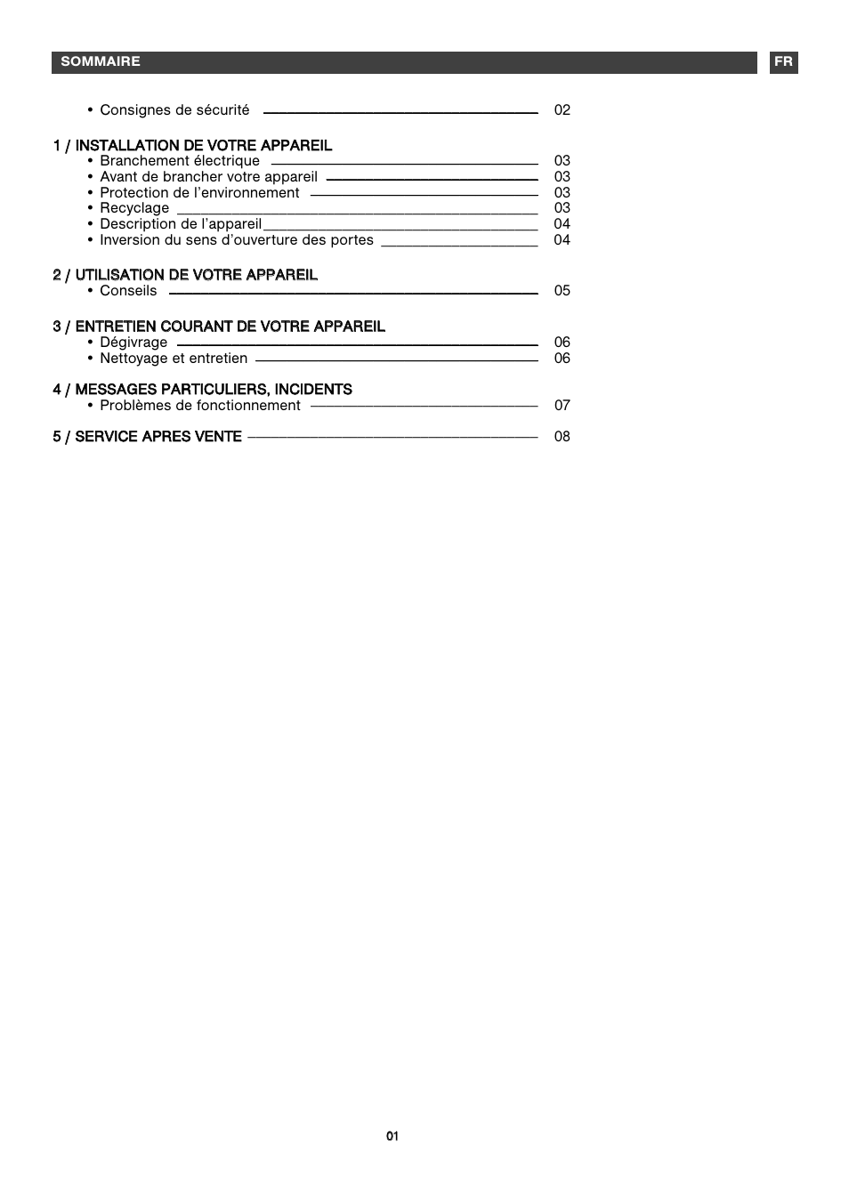 Fagor ZFA101 User Manual | Page 18 / 42