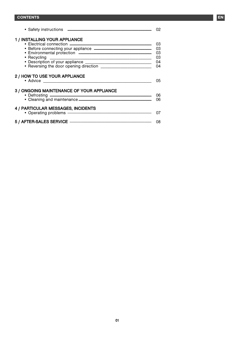 Fagor ZFA101 User Manual | Page 26 / 42